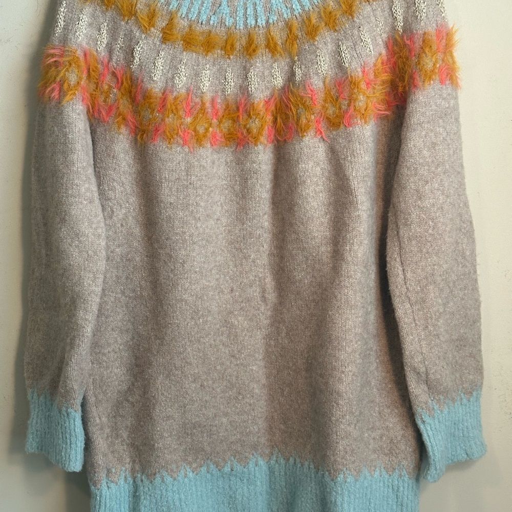 Anthropologie Sleeping On Snow Sweater M - Picture 5 of 7